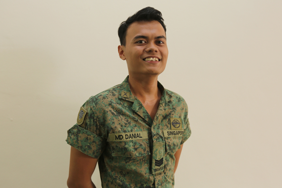 3SG Muhammad Danial Bin Mazlan, Platoon Sergeant, 5 SIR