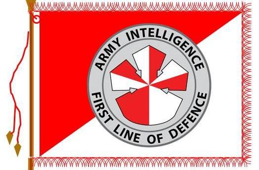 Figure 1: Headquarters Army Intelligence Regimental Colours