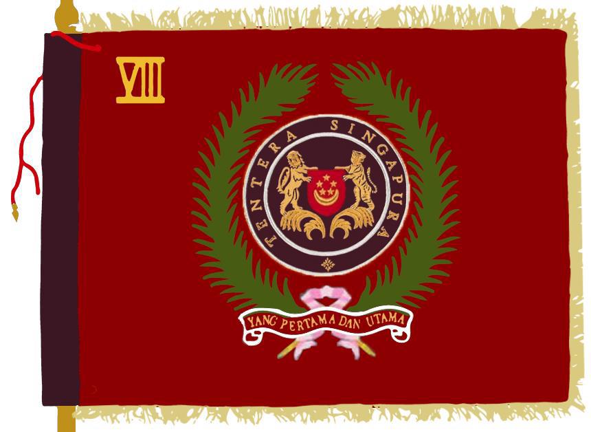 Figure 2: 8 SIR Regimental Colours
