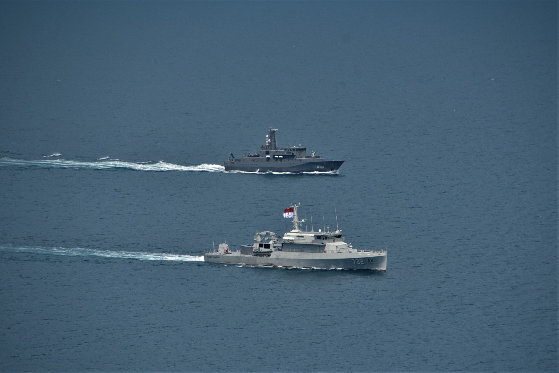 Angkatan Laut Singapura dan Indonesia telah menyelesaikan latihan bilateral anti ranjau