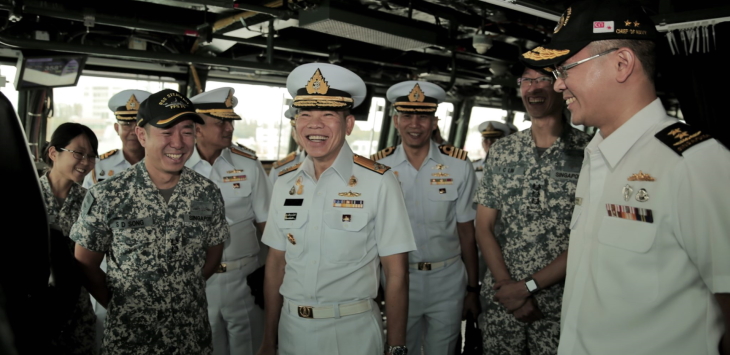 Commander-in-Chief of the Royal Thai Navy Visits RSS Singapura – Changi Naval Base