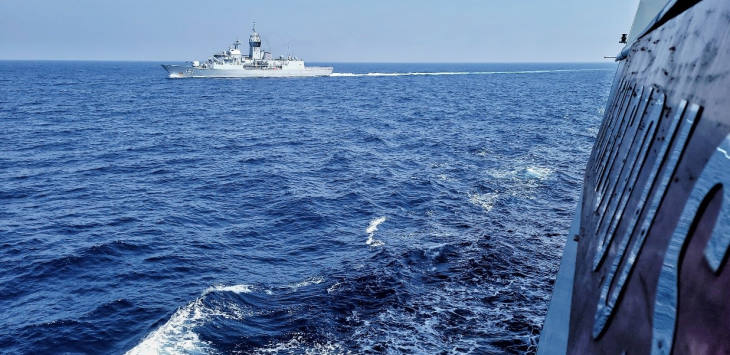 Passage Exercise in the Bay of Bengal