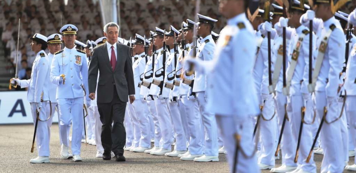 Prime Minister Lee Hsien Loong officiated at the commissioning of the Republic of Singapore Navy (RSN)