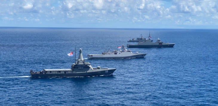 Singapore and Indonesia Navies Conclude Bilateral Exercise Eagle Indopura