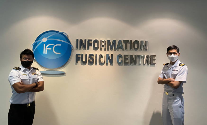 ROKN International Liaison Officer attached at IFC to improve maritime security.