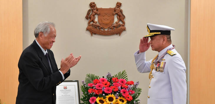 Royal Thai Navy Chief Receives Prestigious Military Award