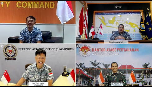 Reaffirming Close Ties with Indonesian Navy
