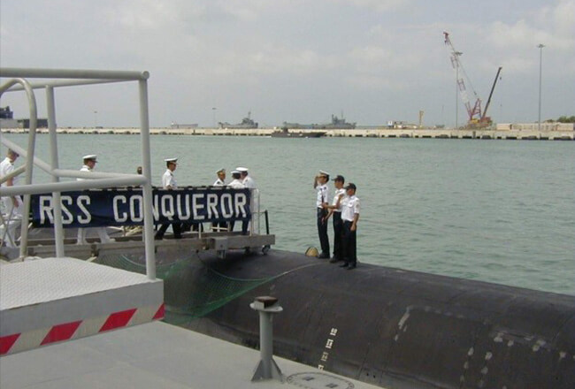 Commissioning of four Challenger-class submarines from Sweden in the 1990s, Republic of Singapore Navy.
