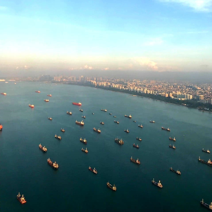 A thousand transient ships, but a single constant - your Singapore Navy.