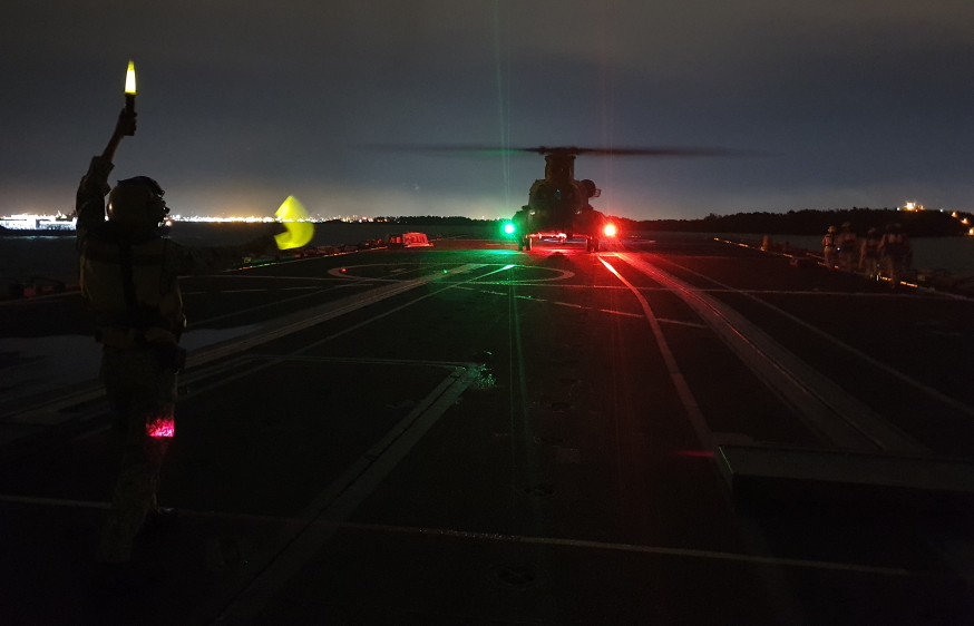 Day or night, we train in order to be mission ready!