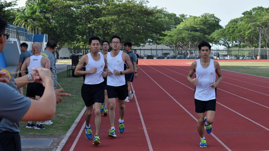 ... and a 5km run! Bravo Zulu to our BSC1 trainees!