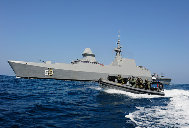 Deployment of RSS Intrepid to the Gulf of Aden, 2012