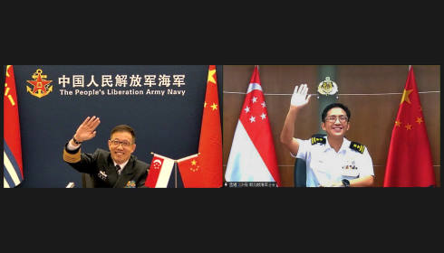 Strengthening Ties with Chinese Navy