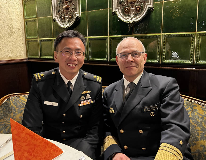 CNV also called on the German Chief of Navy, Vice Admiral (VADM) Jan Christian Kaack. 