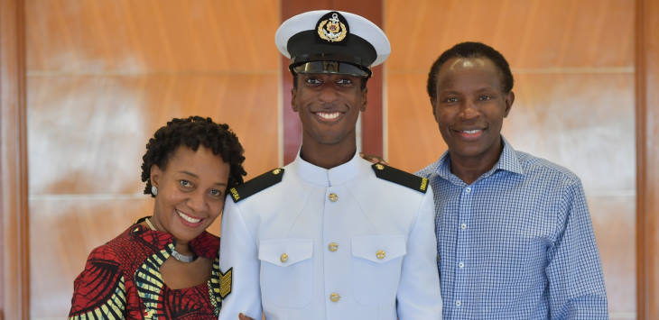 First African-Singaporean Naval Diver Trainee