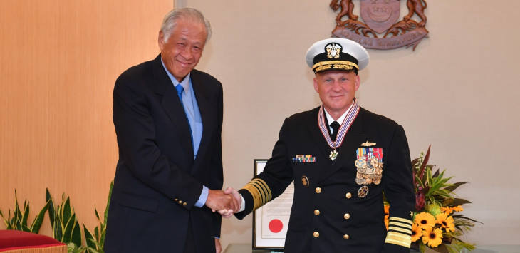 Chief of Naval Operations United States Navy Receives Prestigious Military Award