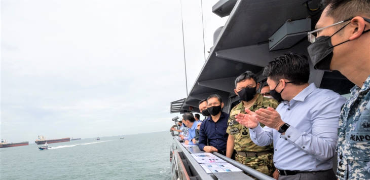 Crown Prince of Brunei Visits RSS Singapura – Changi Naval Base