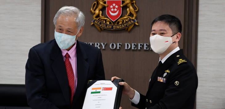 Singapore and India Reaffirm Strong and Long-standing Defence Relations at Defence Ministers