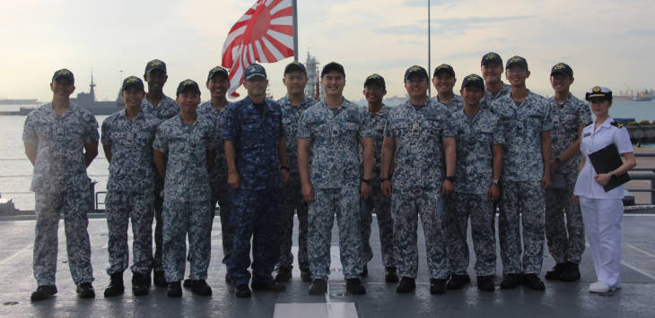 Professional Exchanges with our Friends from the Japan Maritime Self-Defense Force