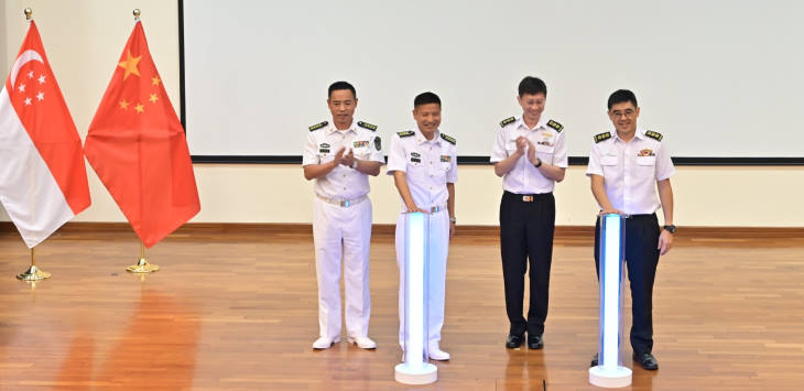 Singapore and Chinese Navies Conduct Bilateral Maritime Exercise
