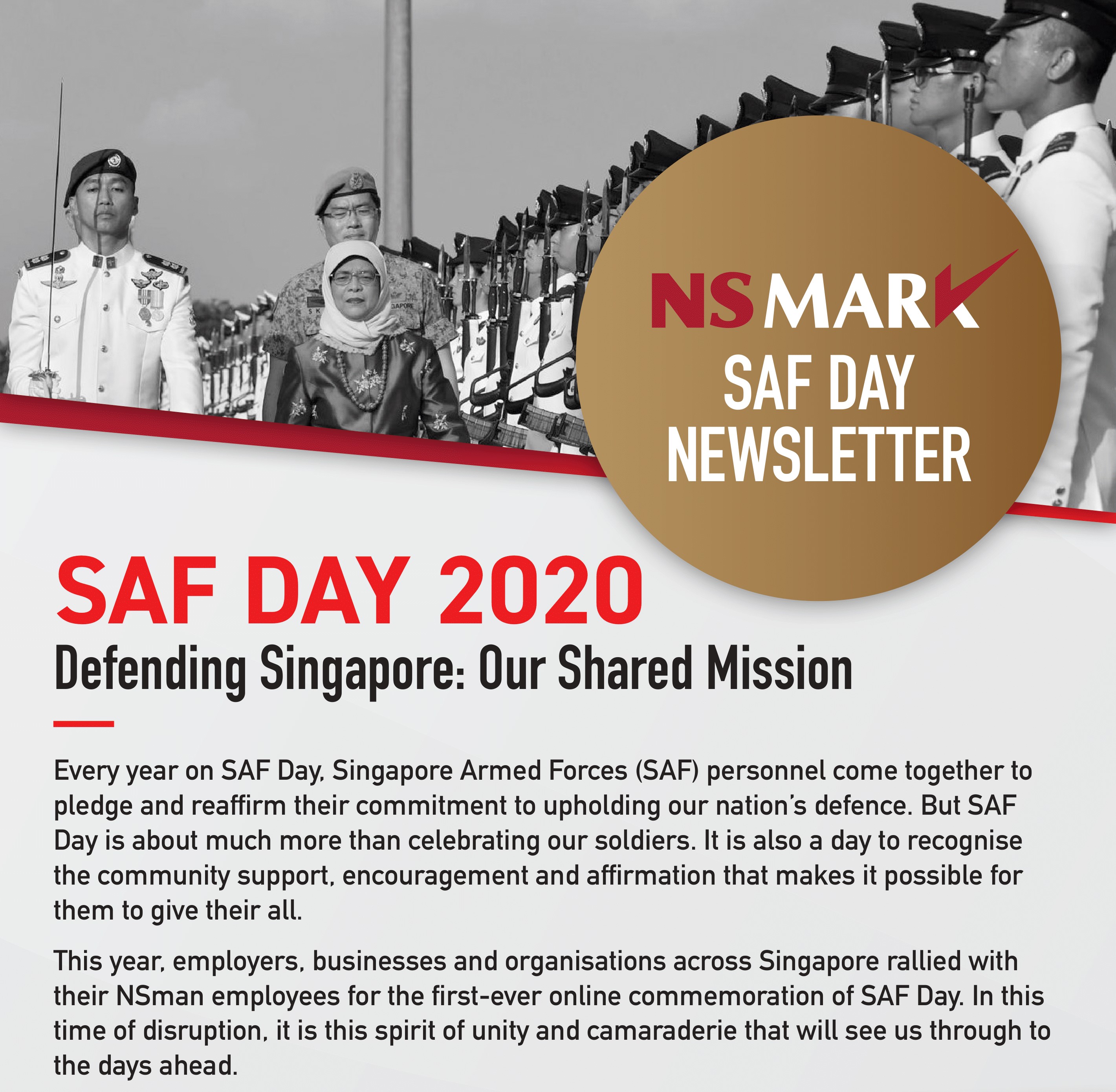 Jul - Sep 2020 eNewsletter (SAF Day 2020)