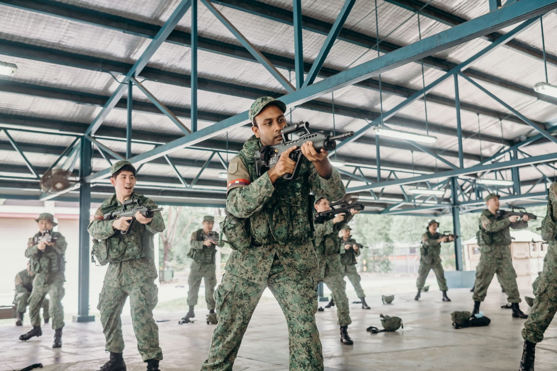 How the men of 735 Gds guarded Jurong Island amid COVID-19