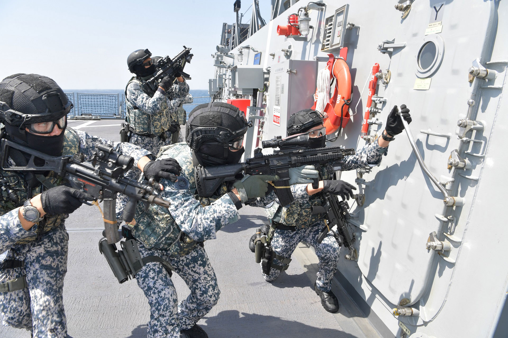 ADMM-Plus navies strengthen maritime security cooperation in multinational exercise