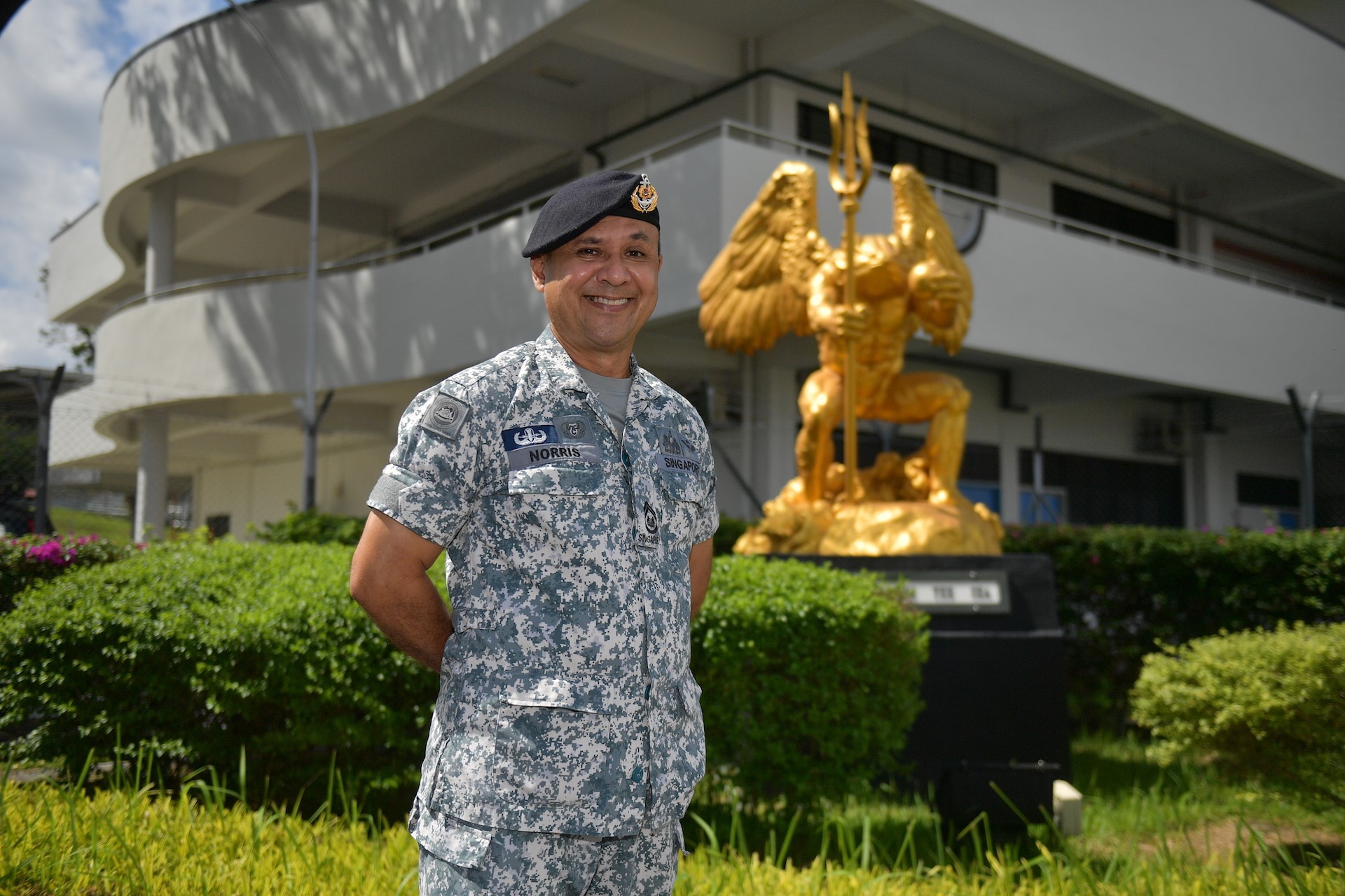 Longest-serving frogman in NDU continues to train young tadpoles