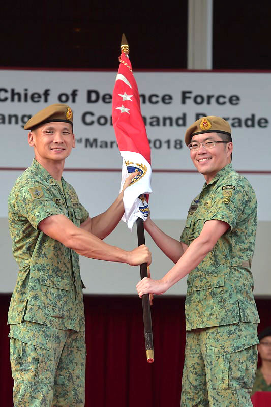 SAF welcomes new Chief of Defence Force, Chief of Army