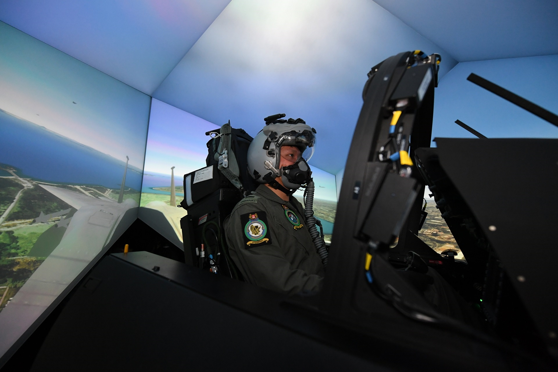 F-15SG training simulator to sharpen aircrew's combat skills