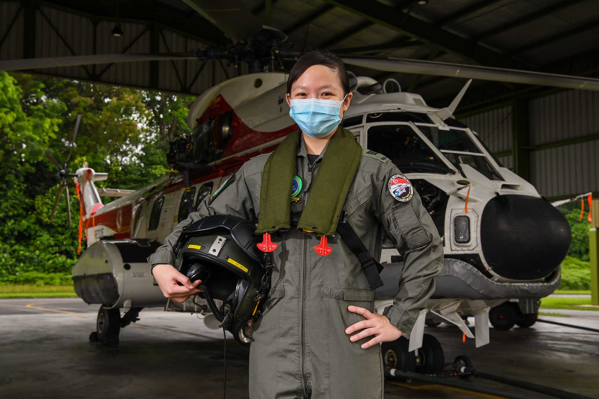 RSAF's first female search-and-rescue doctor