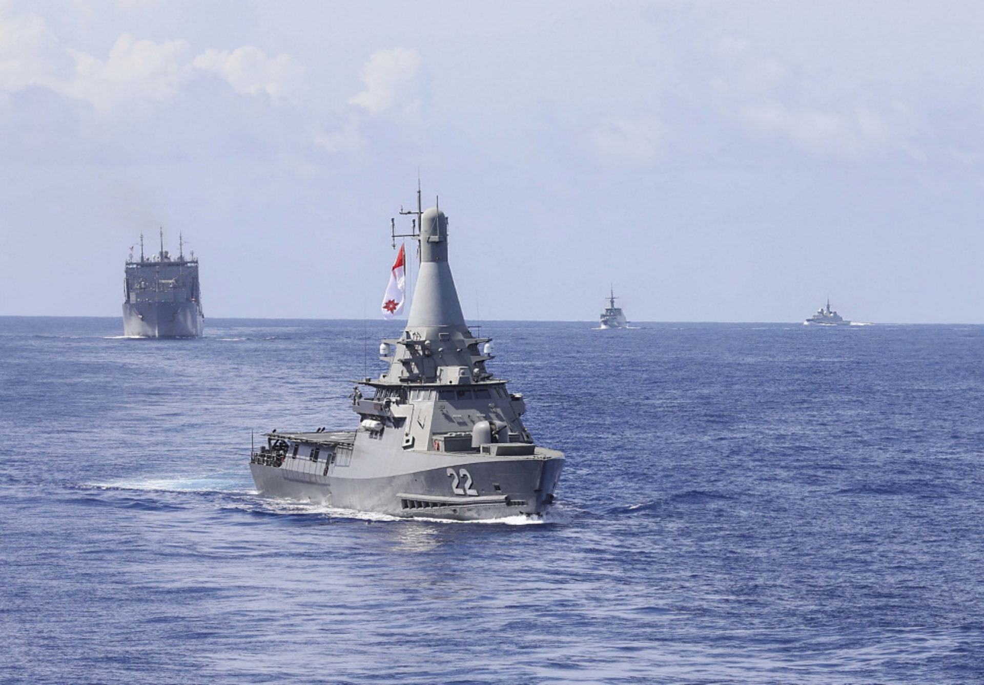 S'pore and US navies conduct maritime exercise in Guam