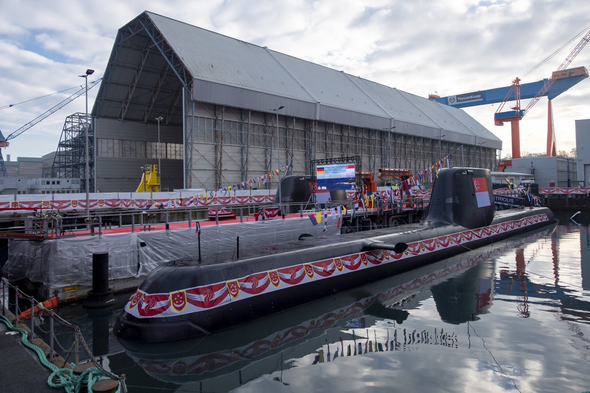 Navy launches its second and third Invincible-class submarines