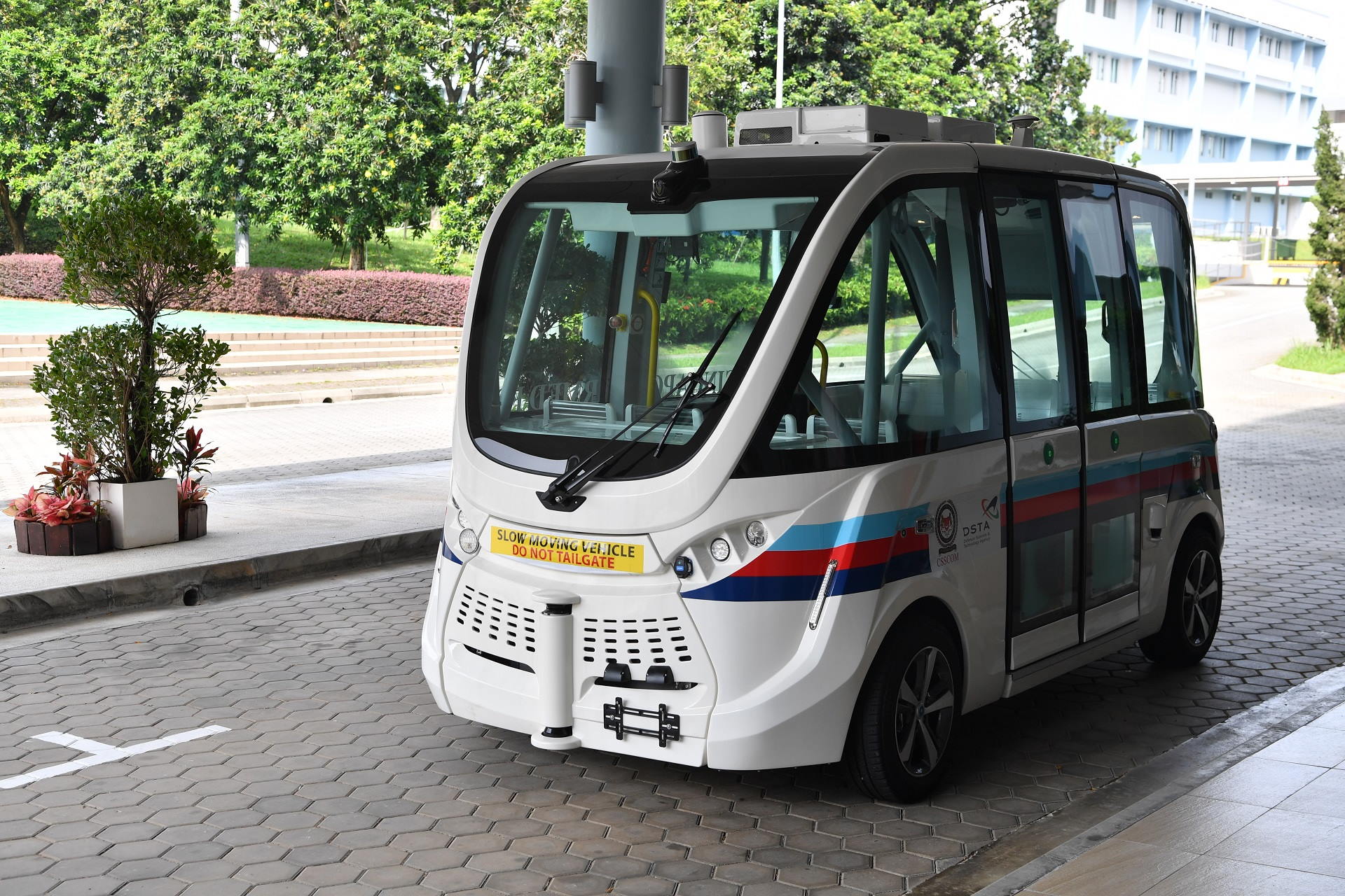 SAF trialling autonomous vehicles for logistics and personnel transport in camps