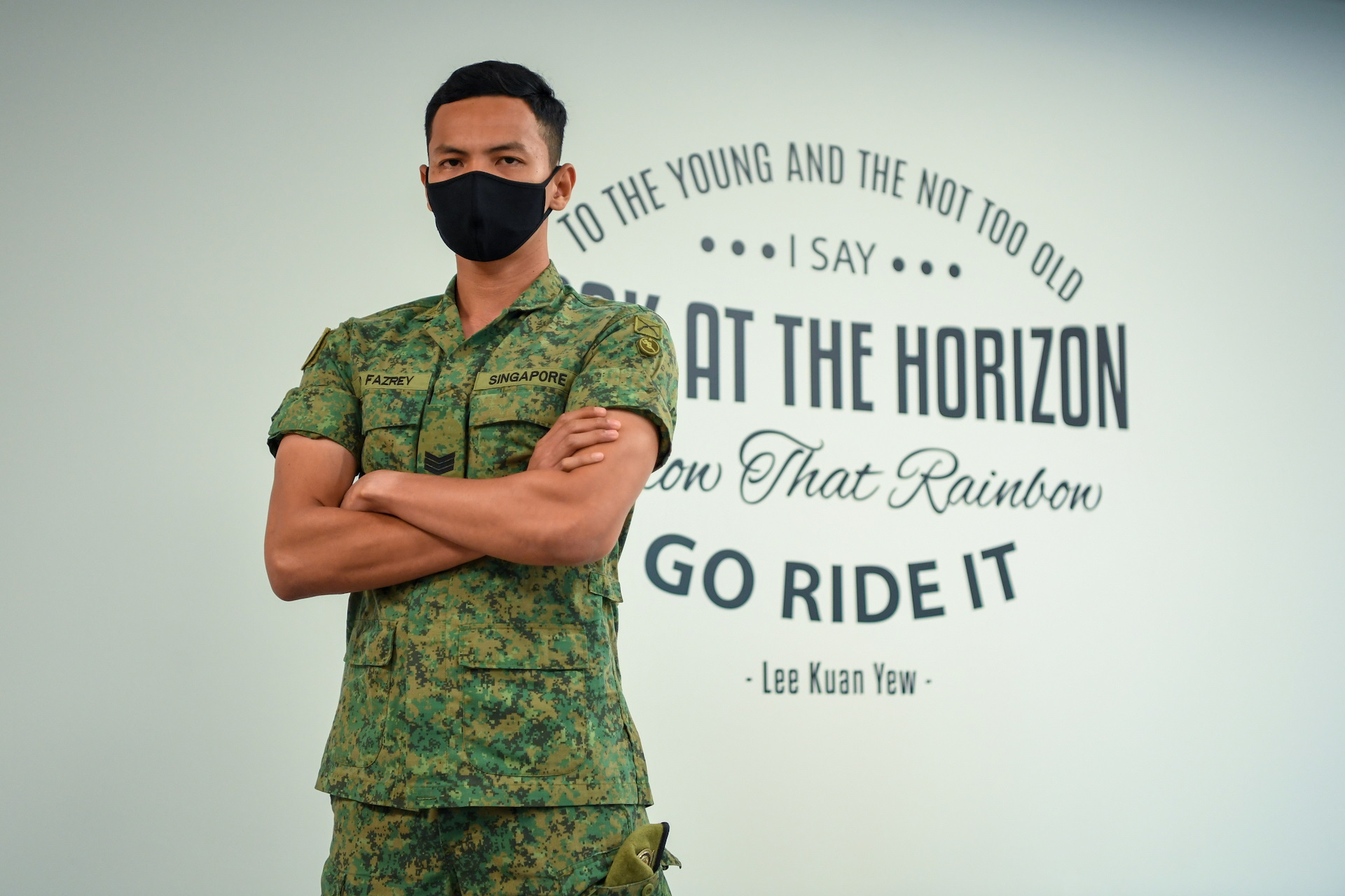 The unlikely soldier who became top NSF
