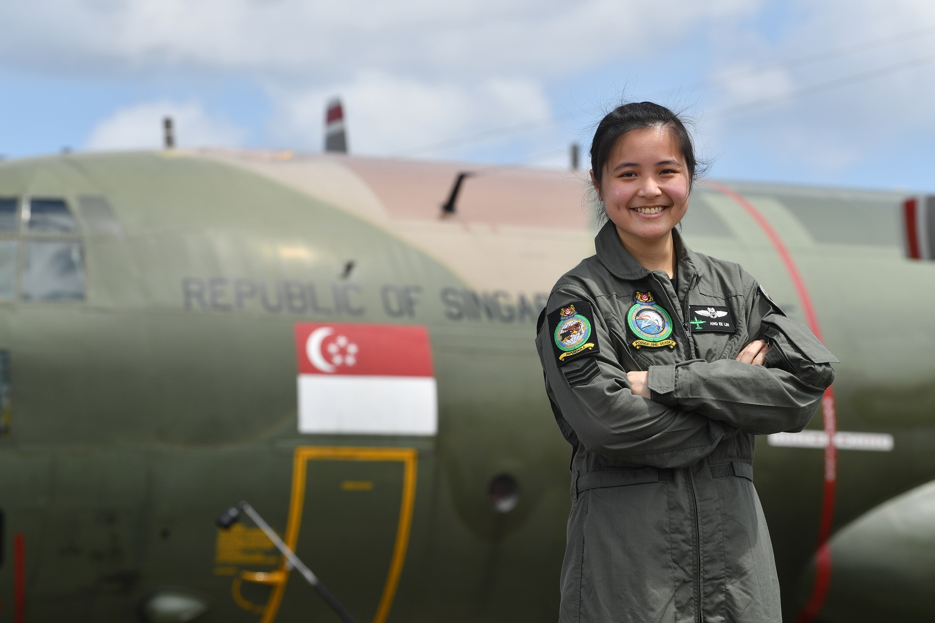 Rising to be the RSAF's first female C-130 loadmaster
