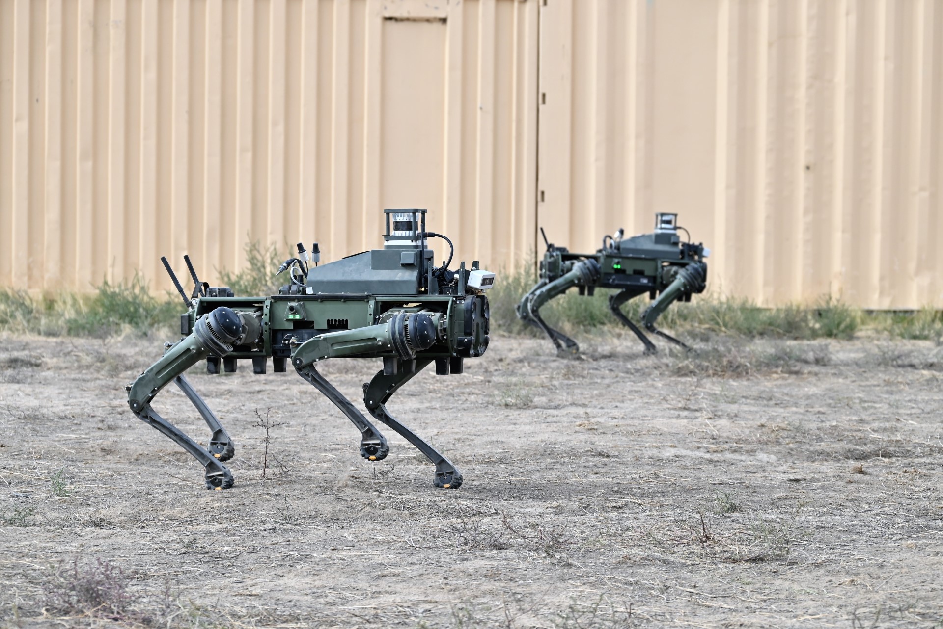 SAF tests robodogs, drone swarms at US exercise