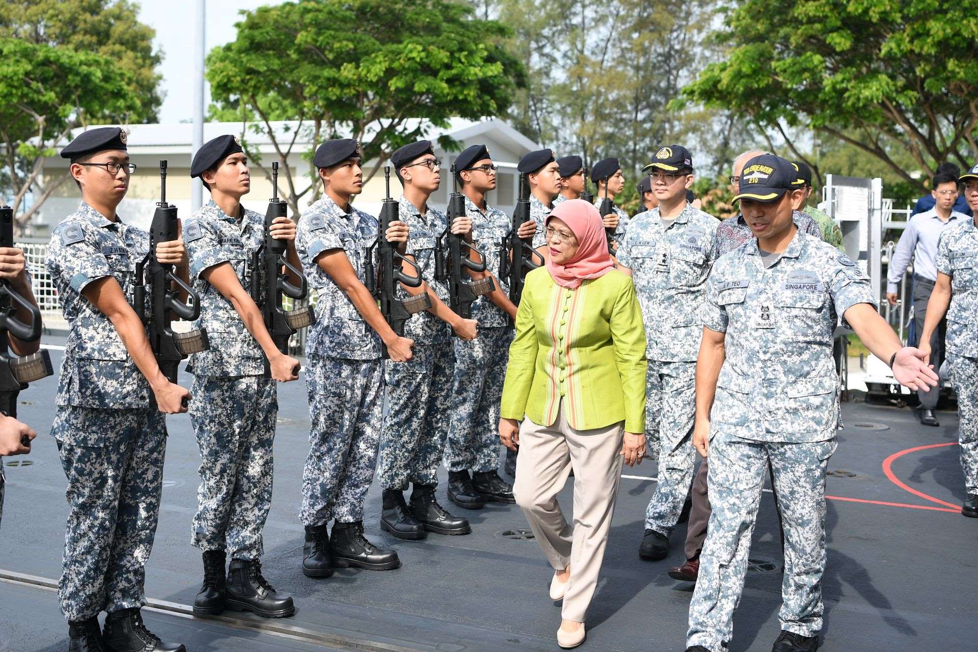 Strong, capable Navy vital to continued peace and prosperity: President Halimah