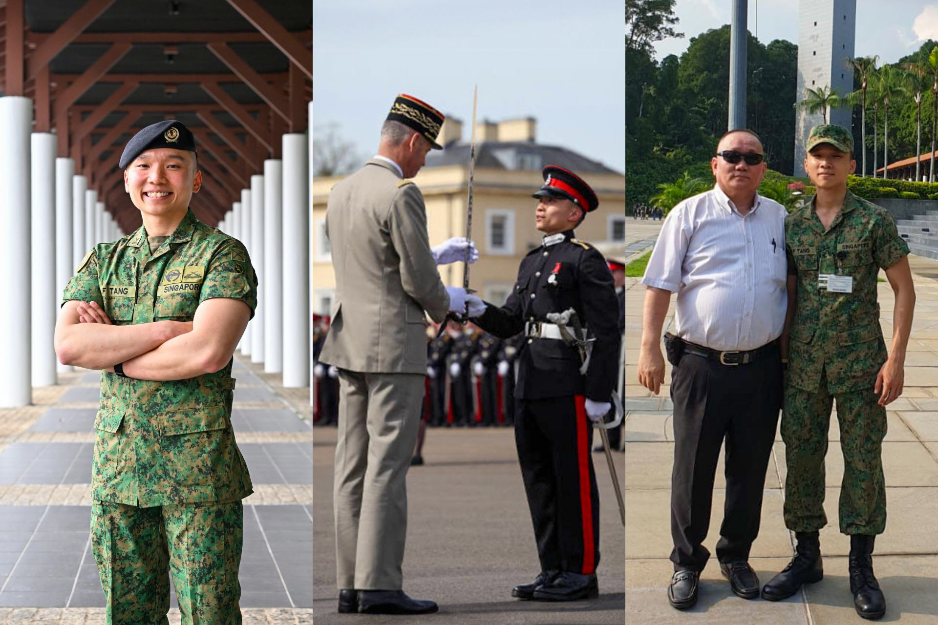 Doing it for Dad: S'pore officer awarded Best International Cadet in British military academy