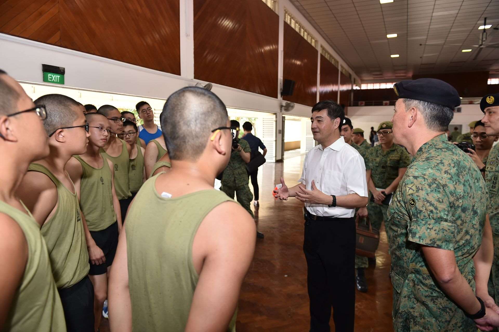 New BMTC School V enhances NS experience for service-fit soldiers: SMS Heng
