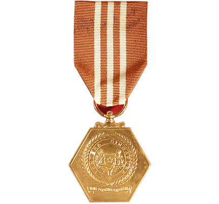 SAF Long Service & Good Conduct (10 Years) Medal